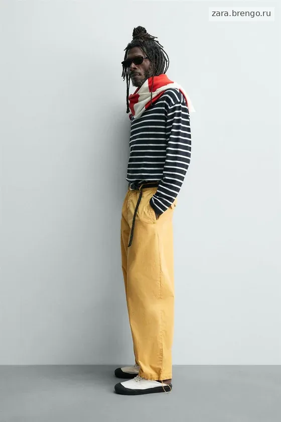 ХЛОПКОВЫЕ БРЮКИ  Zara «Aaron Levine»
