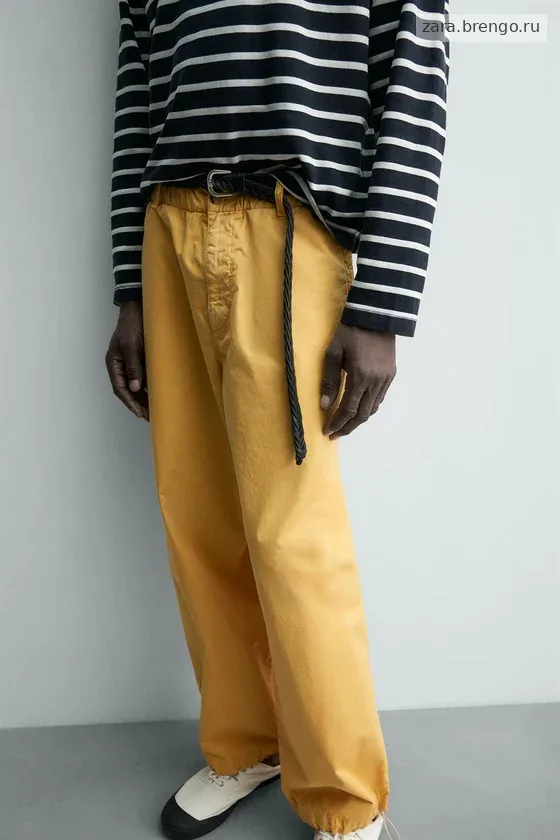 ХЛОПКОВЫЕ БРЮКИ  Zara «Aaron Levine»
