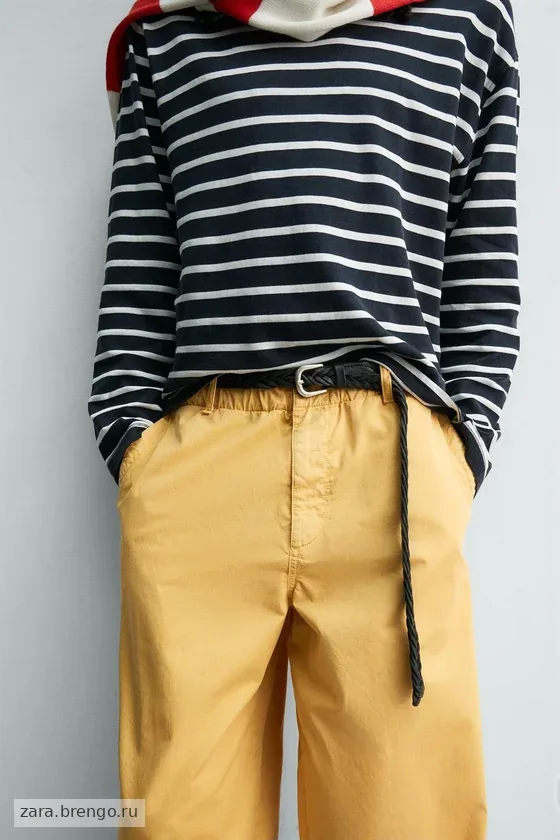ХЛОПКОВЫЕ БРЮКИ  Zara «Aaron Levine»