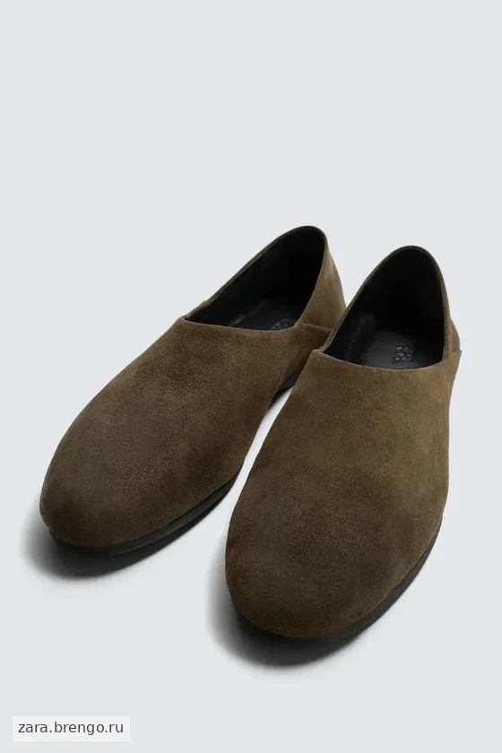 ЛОФЕРЫ ИЗ КОЖИ С ПОДОШВОЙ Vibram® Zara «Aaron Levine»