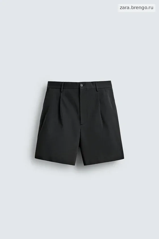 КОРОТКИЕ ШОРТЫ С ЗАЩИПАМИ Zara «Aaron Levine»