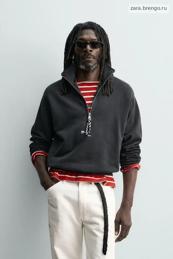 ТОЛСТОВКА НА МОЛНИИ Zara «Aaron Levine»