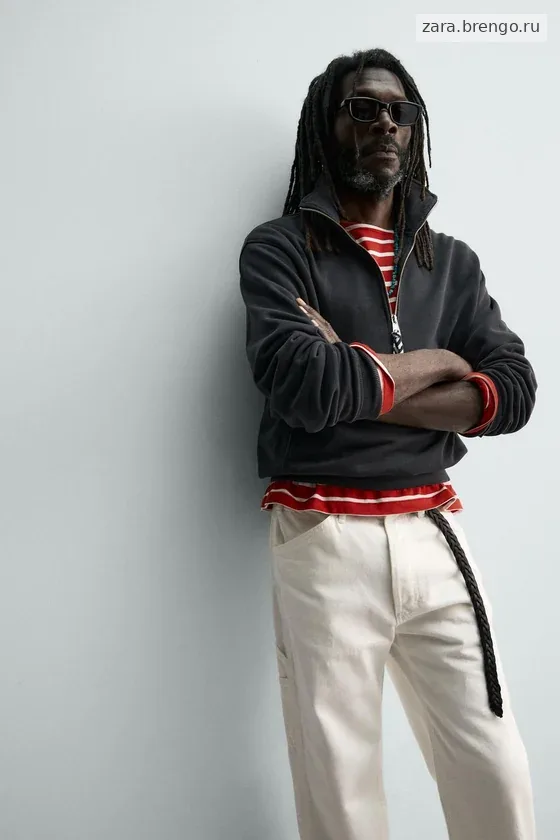 ТОЛСТОВКА НА МОЛНИИ Zara «Aaron Levine»