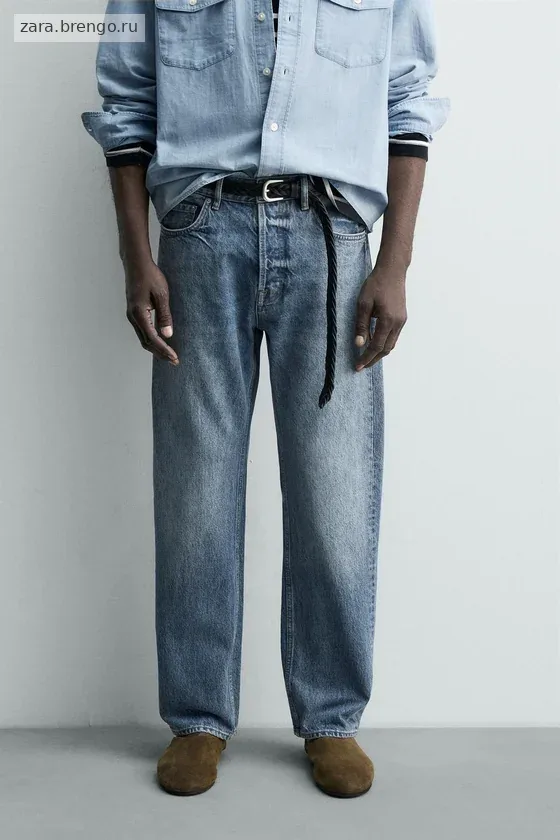 ДЖИНСЫ прямого кроя Zara «Aaron Levine»