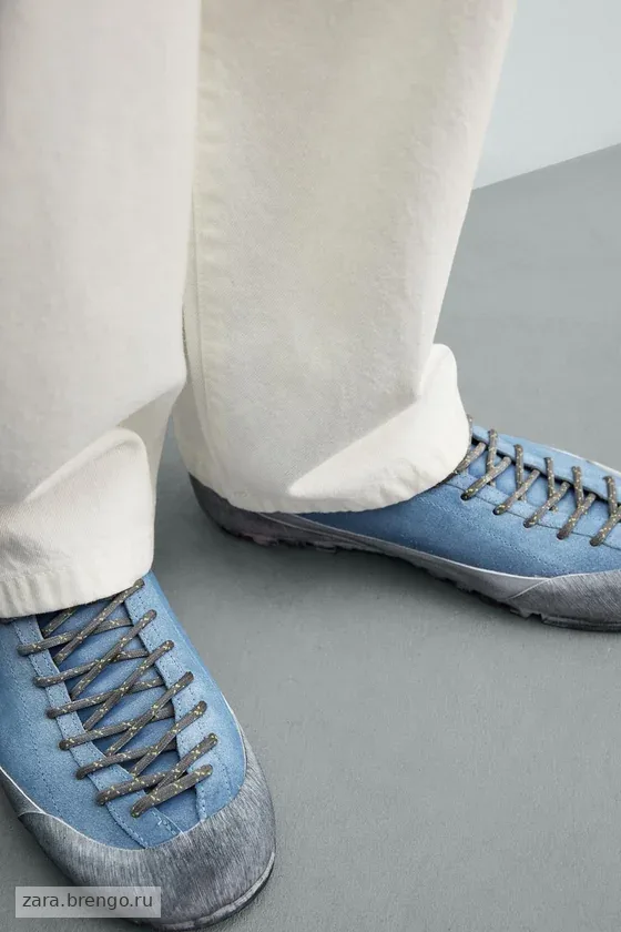 КОЖАНЫЕ КРОССОВКИ Zara «Aaron Levine» НА ПОДОШВЕ Vibram®