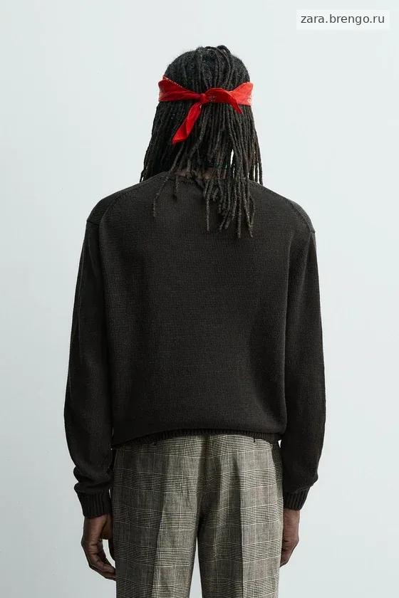 СВИТЕР ИЗ 100% ЛЬНА Zara «Aaron Levine»