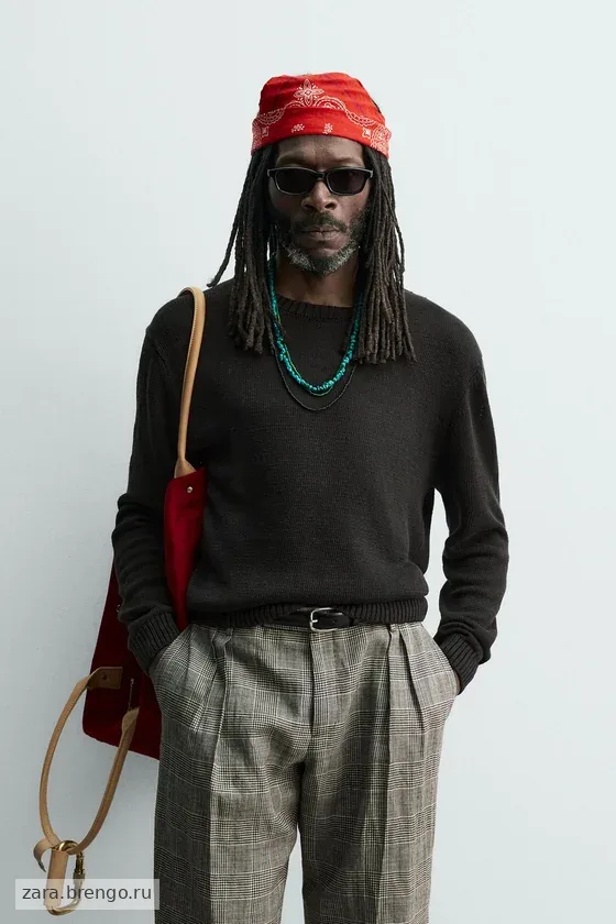 СВИТЕР ИЗ 100% ЛЬНА Zara «Aaron Levine»