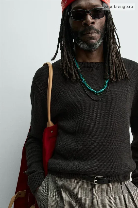 СВИТЕР ИЗ 100% ЛЬНА Zara «Aaron Levine»