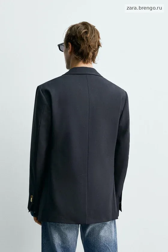 ДВУБОРТНЫЙ БЛЕЙЗЕР ИЗ 100% ШЕРСТИ Zara «Aaron Levine»