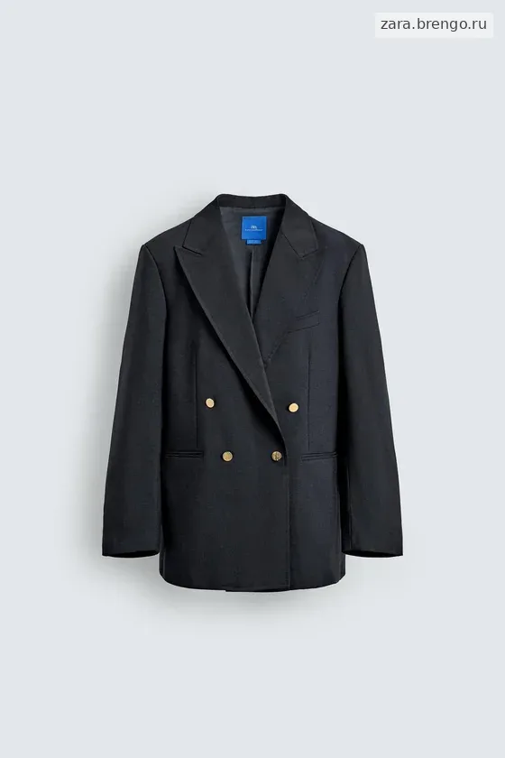 ДВУБОРТНЫЙ БЛЕЙЗЕР ИЗ 100% ШЕРСТИ Zara «Aaron Levine»