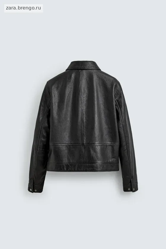 КОЖАНАЯ КУРТКА Zara «Aaron Levine»
