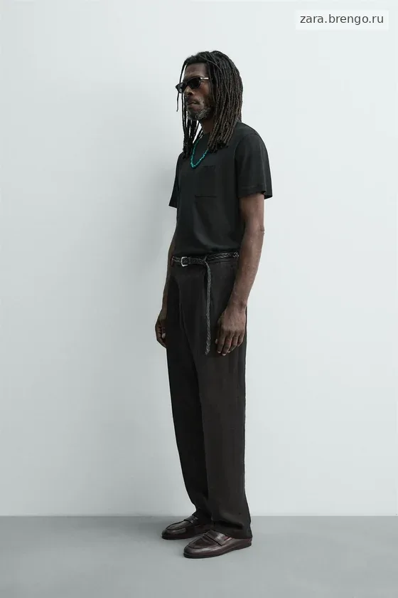 ФУТБОЛКА С КАРМАНОМ Zara «Aaron Levine»
