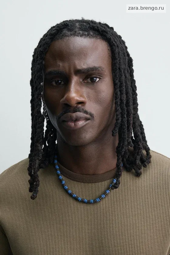 ОЖЕРЕЛЬЕ С БУСИНАМИ И КАМНЯМИ