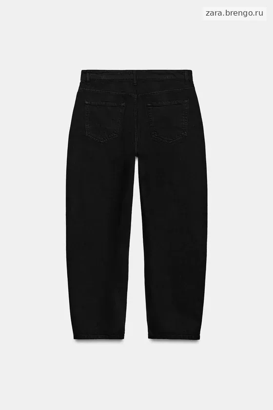ЗАУЖЕННЫЕ ДЖИНСЫ СО СРЕДНЕЙ ПОСАДКОЙ — коллекция Zara «ZW»