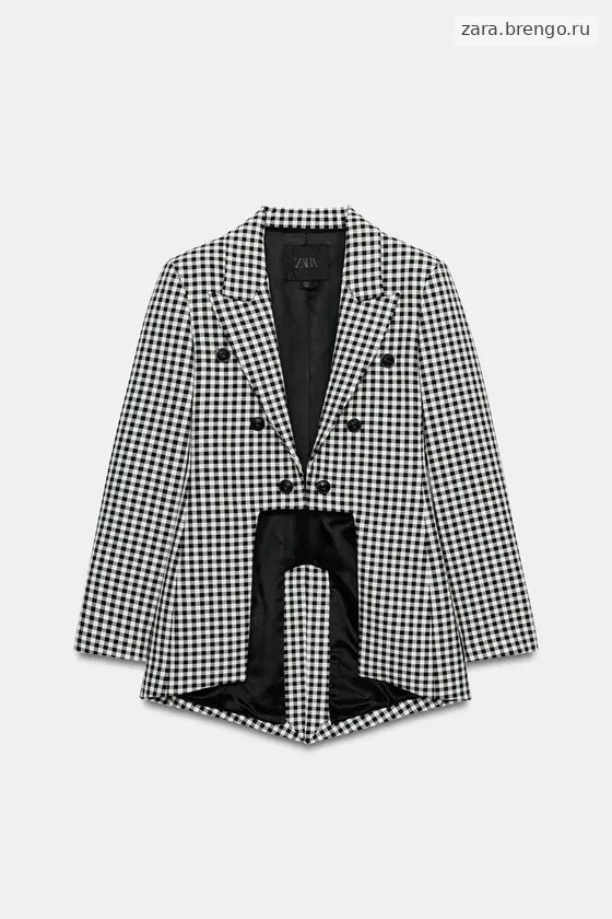 БЛЕЙЗЕР АСИММЕТРИЧНОГО КРОЯ — коллекция Zara «ZW»