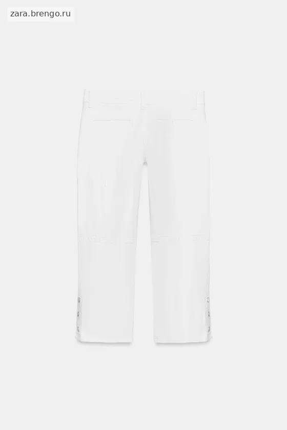 ДЖИНСЫ КАПРИ СО СРЕДНЕЙ ПОСАДКОЙ — коллекция Zara «ZW»