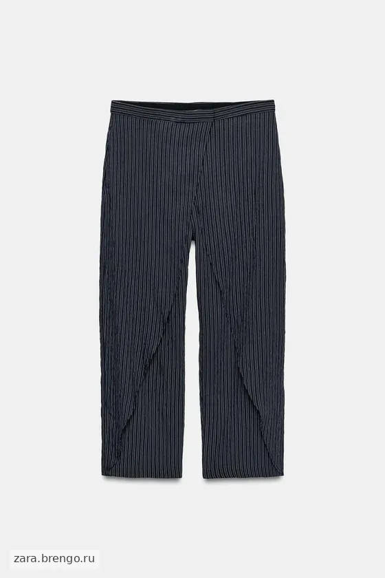 БРЮКИ-ПАРЕО В ПОЛОСКУ — коллекция Zara «ZW»