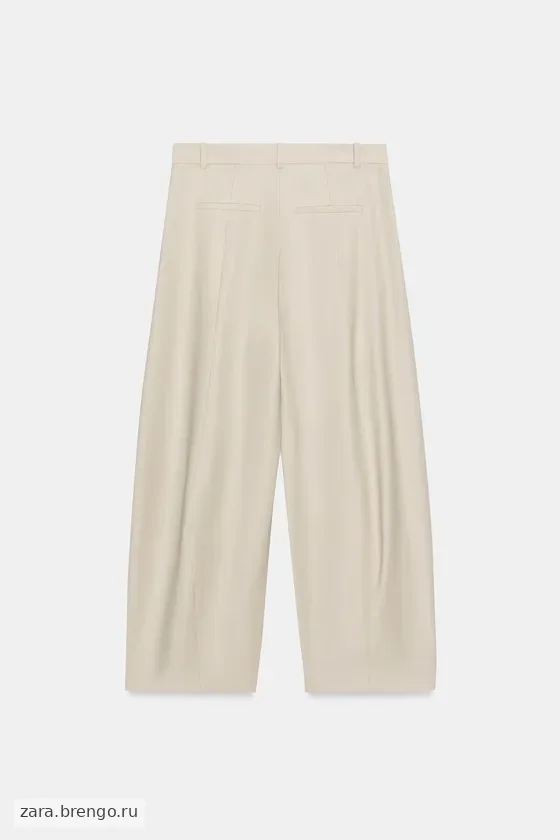 БРЮКИ баллон ИЗ СМЕСОВОЙ ШЕРСТИ — коллекция Zara «ZW»