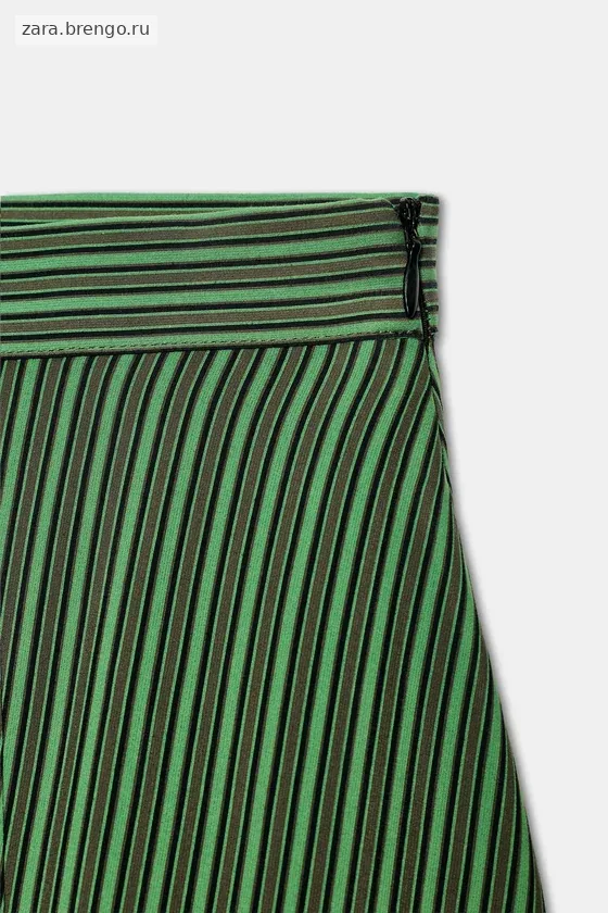 ЮБКА МИДИ В ПОЛОСКУ — коллекция Zara «ZW»