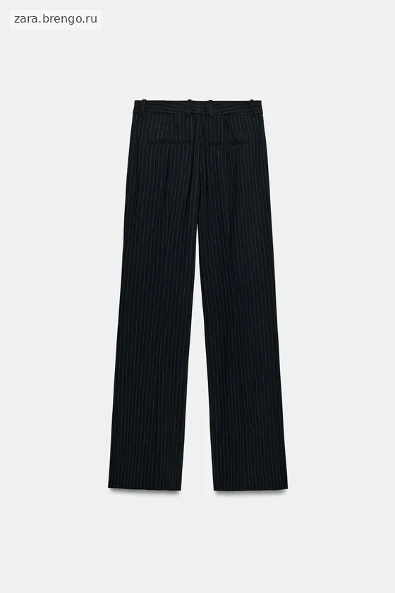 БРЮКИ В ТОНКУЮ ПОЛОСКУ — коллекция Zara «ZW»
