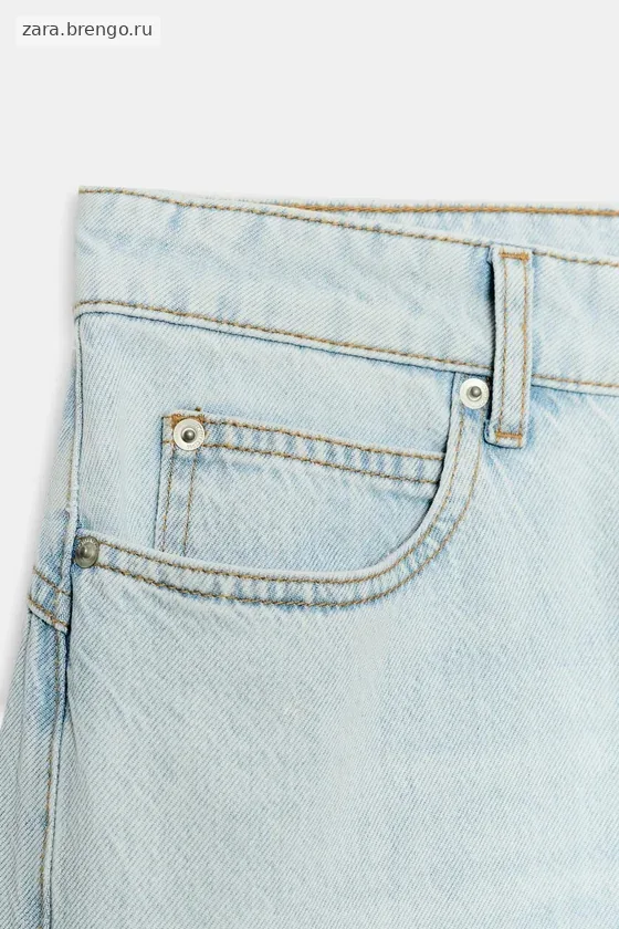 ДЖИНСЫ коллекция Zara «ZW» LOOSE  СО СРЕДНЕЙ ПОСАДКОЙ