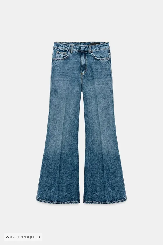 ДЖИНСЫ коллекция Zara «ZW» клёш С ВЫСОКОЙ ПОСАДКОЙ