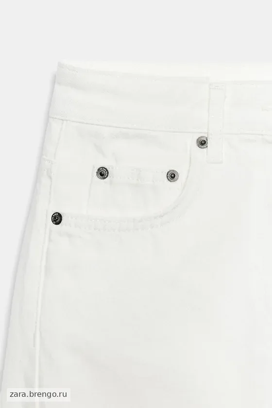 ДЖИНСЫ коллекция Zara «ZW» ANKLE баллон СО СРЕДНЕЙ ПОСАДКОЙ