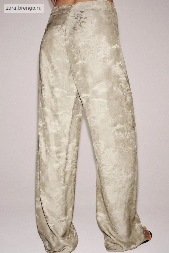 ЖАККАРДОВЫЕ БРЮКИ  — коллекция Zara «ZW»
