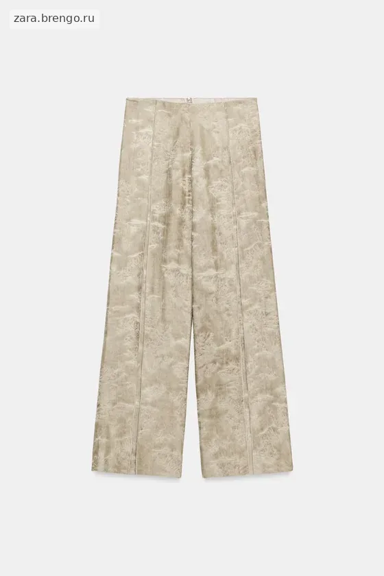 ЖАККАРДОВЫЕ БРЮКИ  — коллекция Zara «ZW»