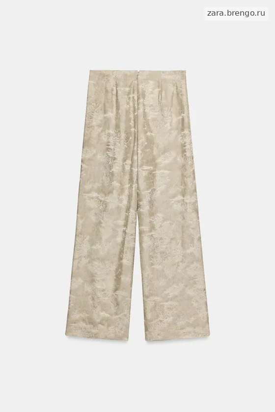 ЖАККАРДОВЫЕ БРЮКИ  — коллекция Zara «ZW»