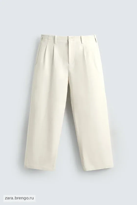 БРЮКИ CHINO  СО СКЛАДКАМИ