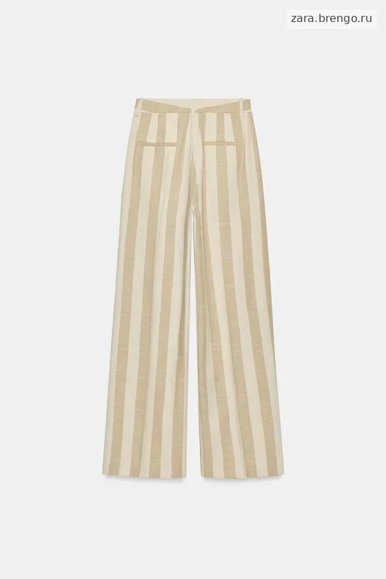 ШИРОКИЕ БРЮКИ В ПОЛОСКУ — коллекция Zara «ZW»