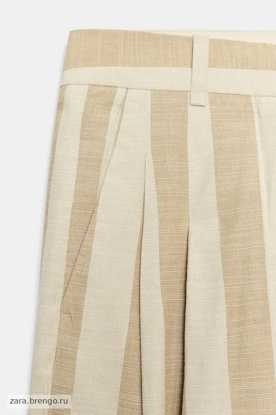 ШИРОКИЕ БРЮКИ В ПОЛОСКУ — коллекция Zara «ZW»