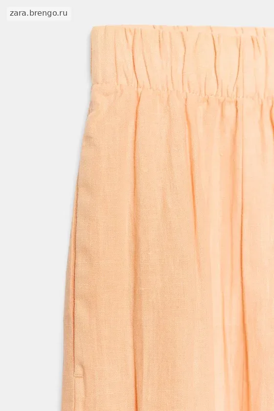 БРЮКИ  ИЗ ЛЬНА — коллекция Zara «ZW»