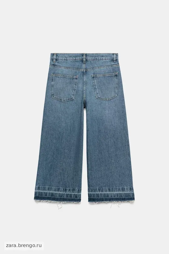 ШИРОКИЕ ДЖИНСОВЫЕ ШОРТЫ — коллекция Zara «ZW»