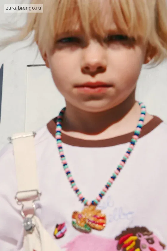 ФУТБОЛКА С ВЫШИВКОЙ ТИГРА SISSEL EDELBO X ZARA KIDS
