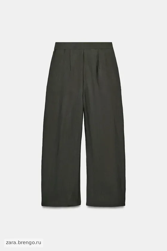 БРЮКИ  С ЗАЩИПАМИ — коллекция Zara «ZW»