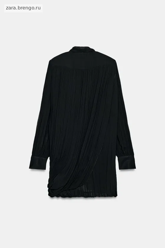 КОРОТКОЕ ПЛАТЬЕ СО СБОРКАМИ — коллекция Zara «ZW»