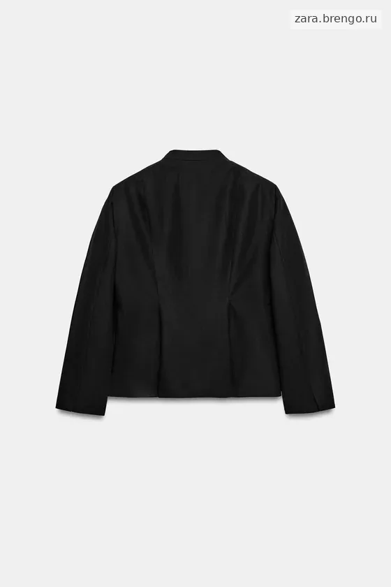 БЛЕЙЗЕР С БАСКОЙ И НАВЕСНЫМИ ПЕТЛЯМИ — коллекция Zara «ZW»