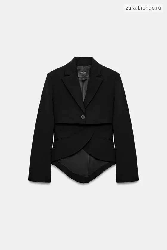 АСИММЕТРИЧНЫЙ БЛЕЙЗЕР — коллекция Zara «ZW»