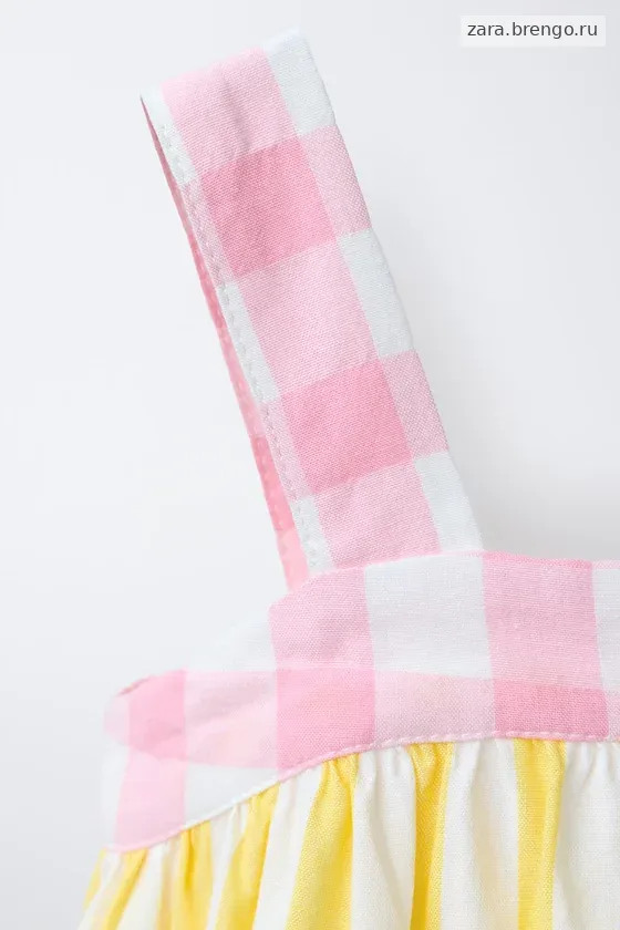 ПЛАТЬЕ В ПОЛОСКУ И КЛЕТКУ CASA LAWA X ZARA KIDS