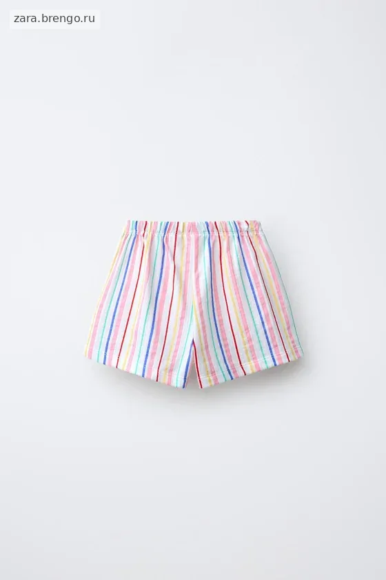 ШОРТЫ-БЕРМУДЫ С КАРМАНАМИ ИЗ КРУЖЕВА КРОШЕ