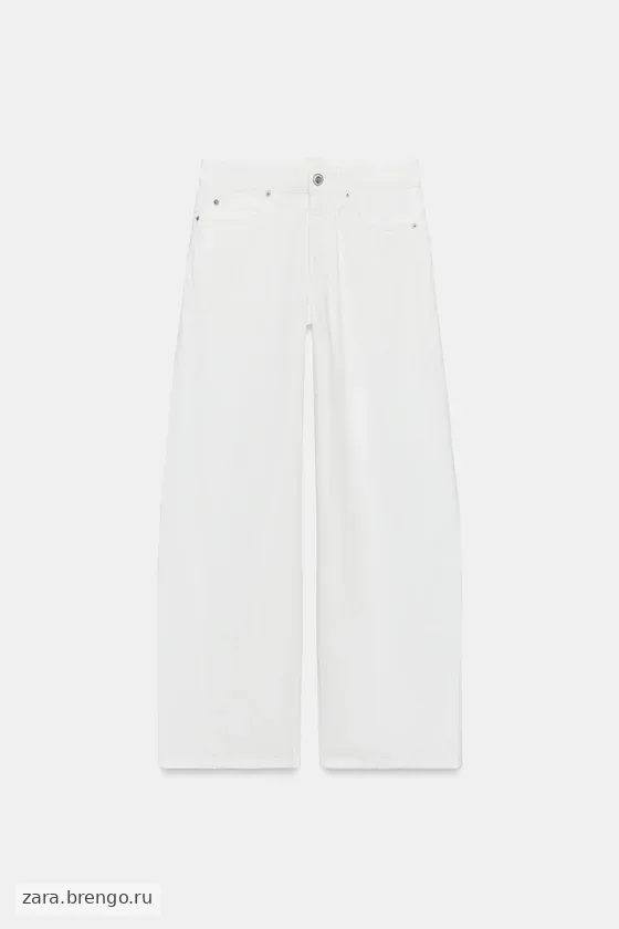 ДЖИНСЫ коллекция Zara «ZW» LOOSE  СО СРЕДНЕЙ ПОСАДКОЙ