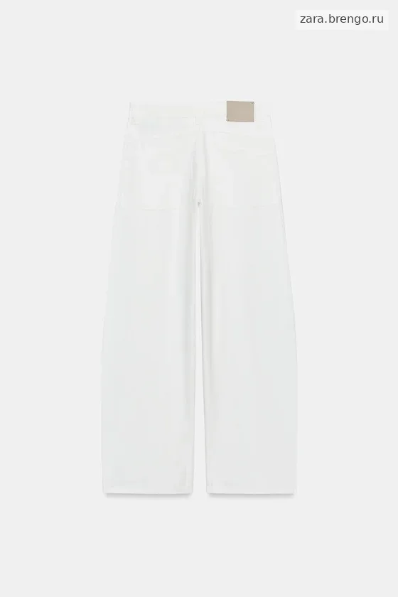 ДЖИНСЫ коллекция Zara «ZW» LOOSE  СО СРЕДНЕЙ ПОСАДКОЙ