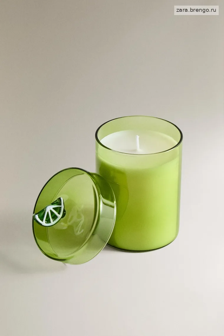 (220 г) ароматическая свеча lime & peppermint