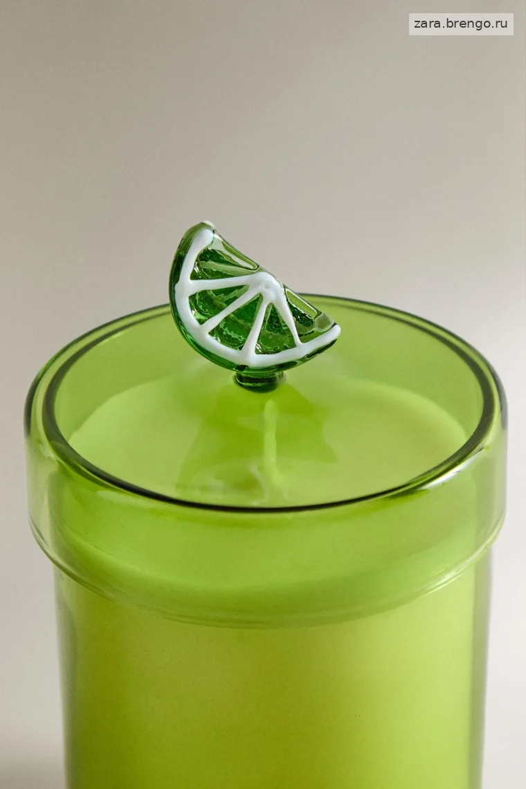 (220 г) ароматическая свеча lime & peppermint