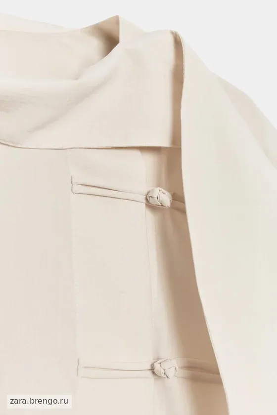 СВОБОДНАЯ БЛУЗА С ЗАСТЕЖКАМИ — коллекция Zara «ZW»