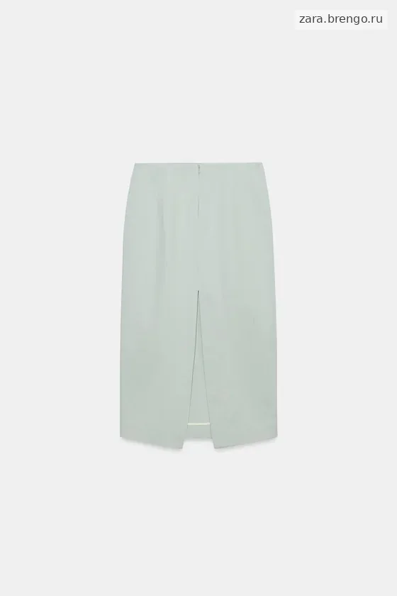 ЮБКА МИДИ С РАЗРЕЗОМ — коллекция Zara «ZW»