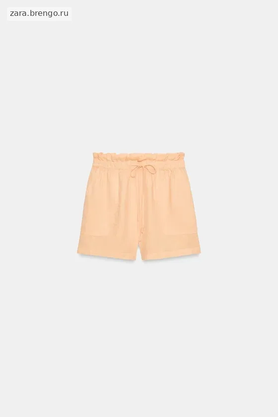 ЛЬНЯНЫЕ ШОРТЫ — коллекция Zara «ZW»