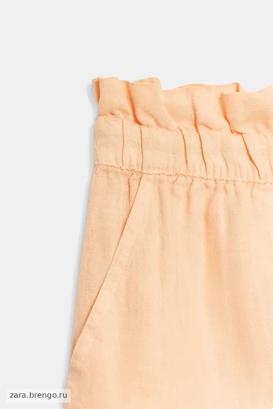 ЛЬНЯНЫЕ ШОРТЫ — коллекция Zara «ZW»